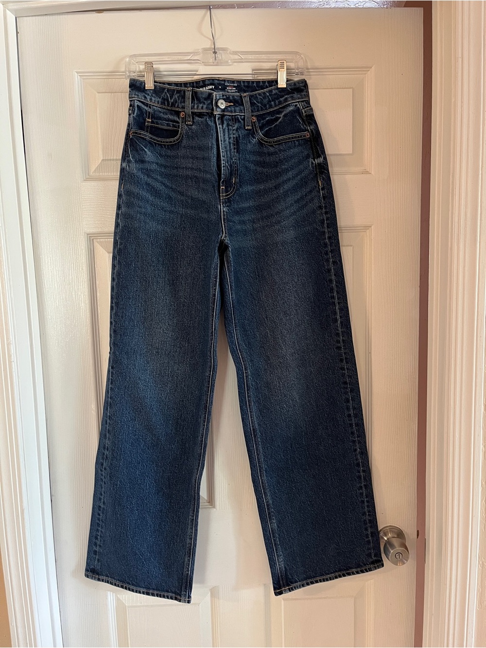 Old Navy Women’s Extra High-Rise Curvy Wide Leg Jeans - Size 2